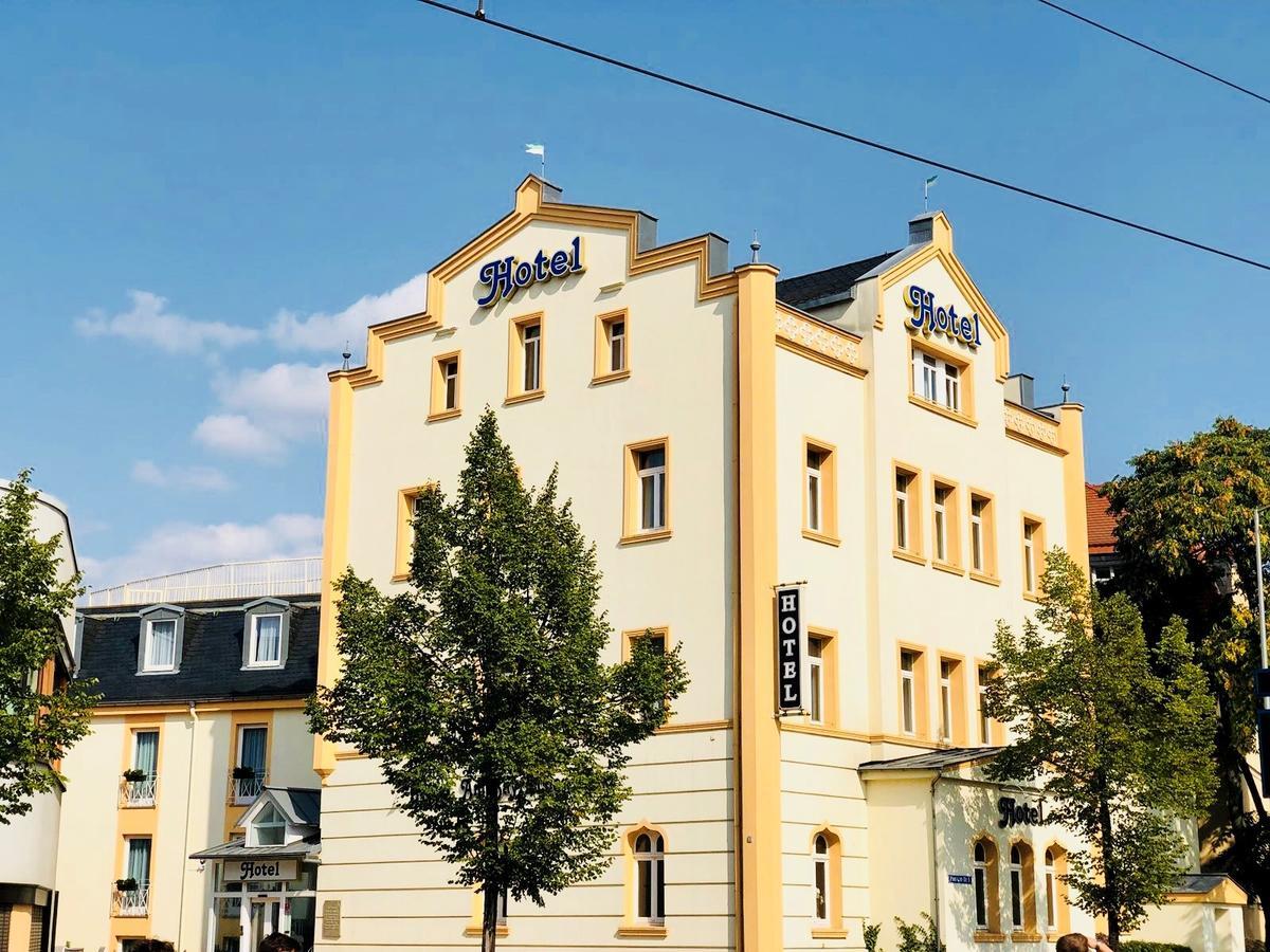 Hotel Am Bayrischen Platz Leipzig Eksteriør billede